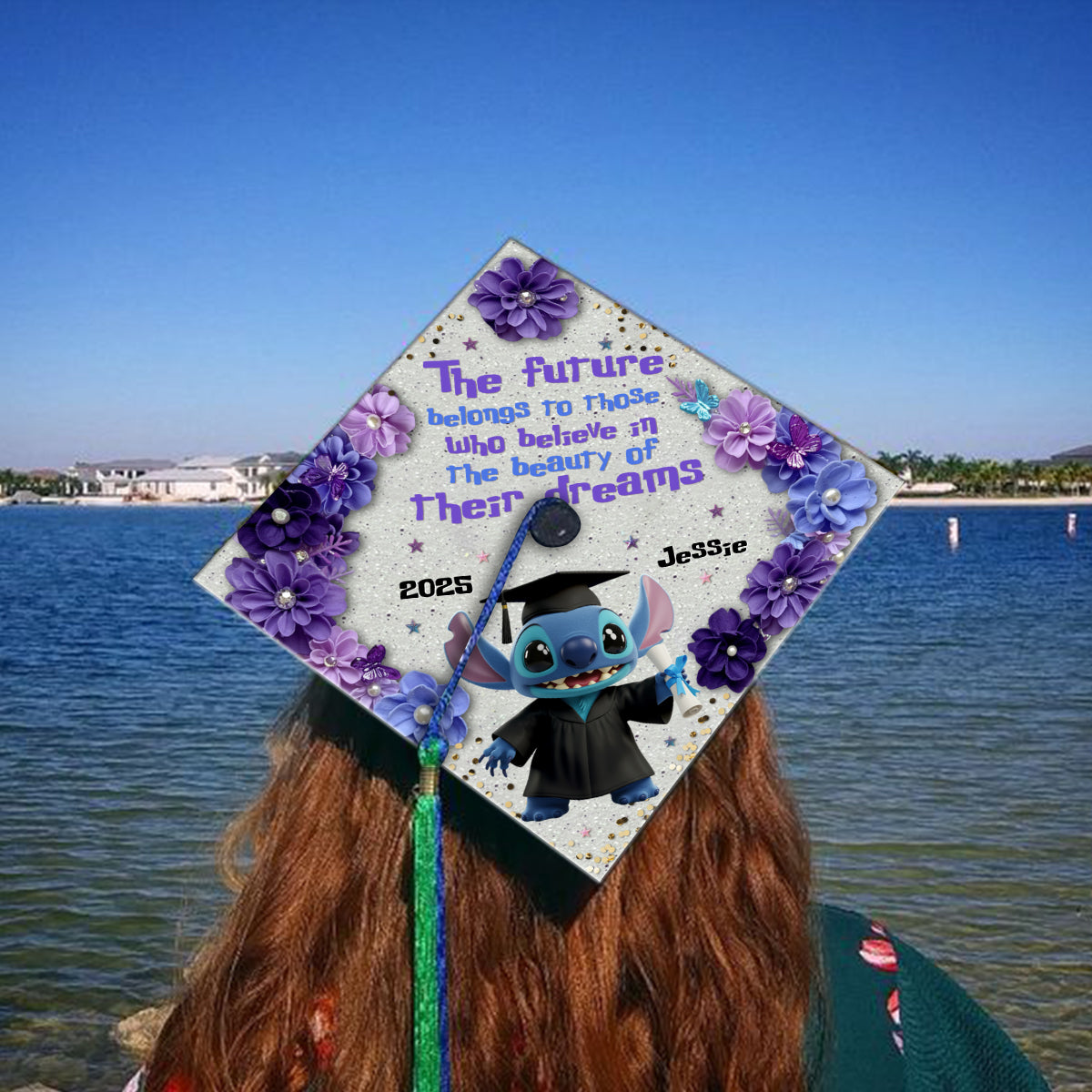 Happy Graduation 2025 - Personalized Ohana Cap Topper