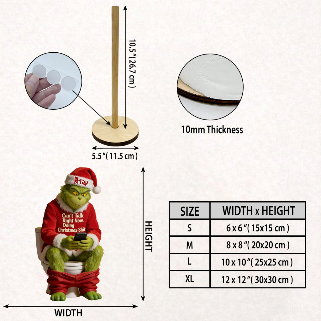 Best Time Of The Year - Personalized Stole Christmas Paper Towel Holder & Soap Dispenser