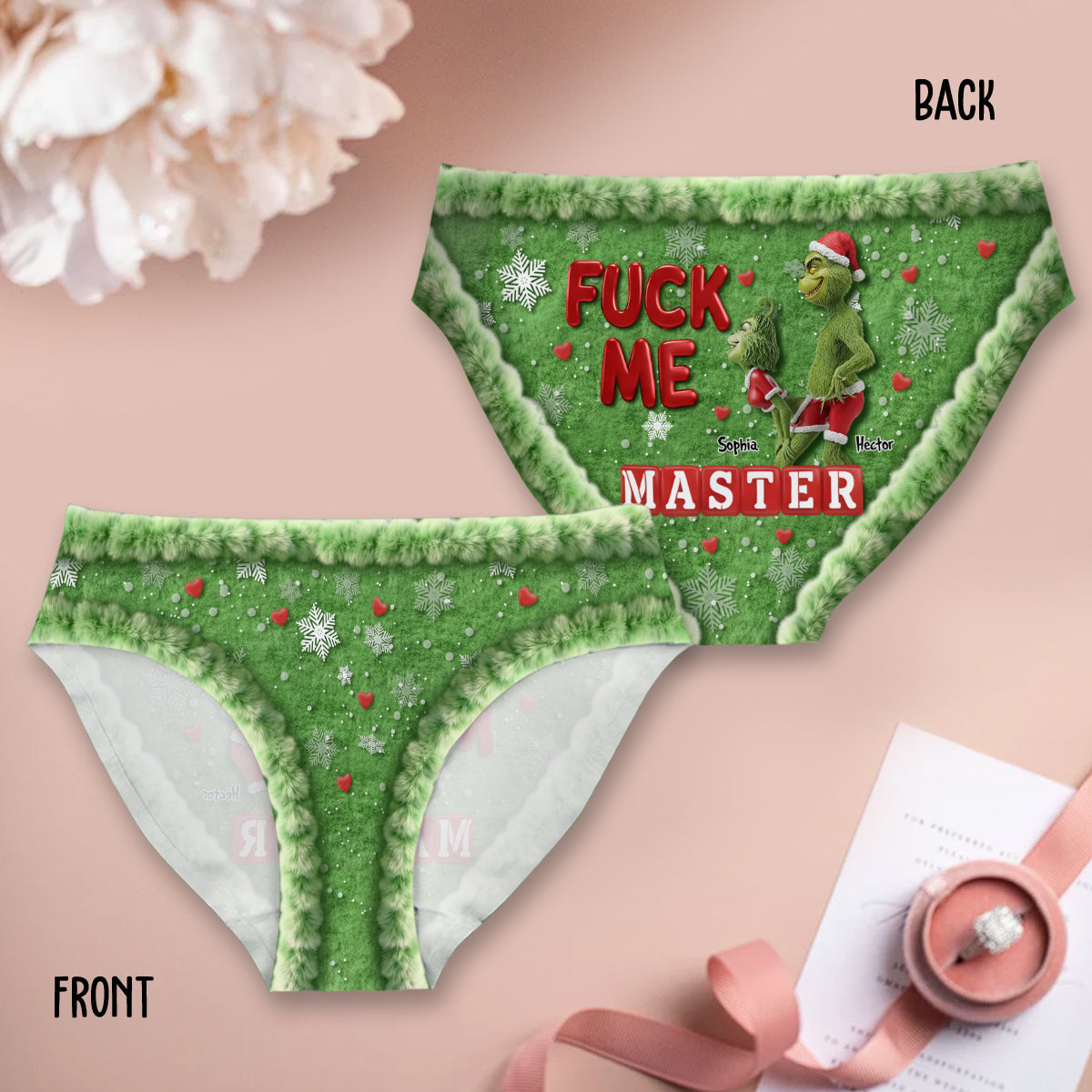 I'm Yours - Personalized Stole Christmas Women's Briefs