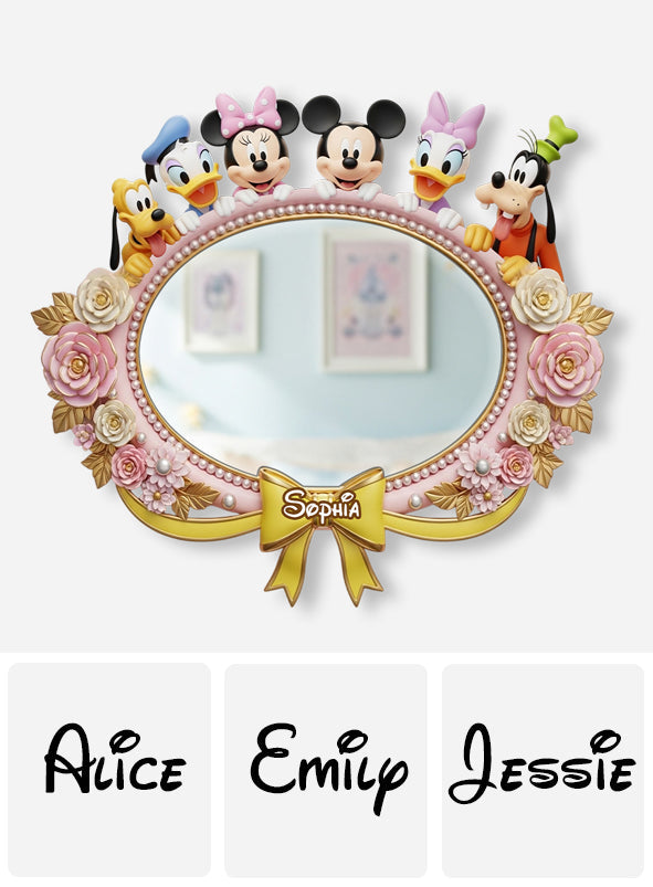 Magical Day - Personalized Mouse Wall Hanging Mirror