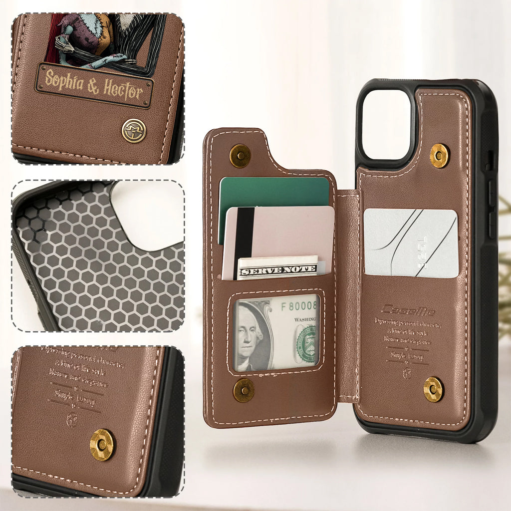 Nightmare Couple - Personalized Nightmare Wallet Phone Case