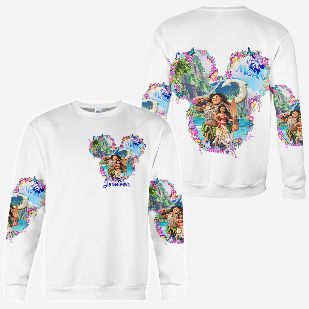 Sea Blossom - Personalized Mouse All Over Shirt