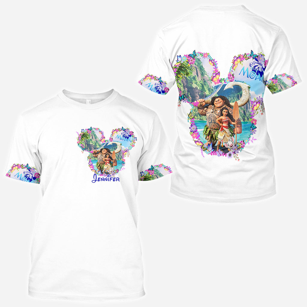 Sea Blossom - Personalized Mouse All Over Shirt