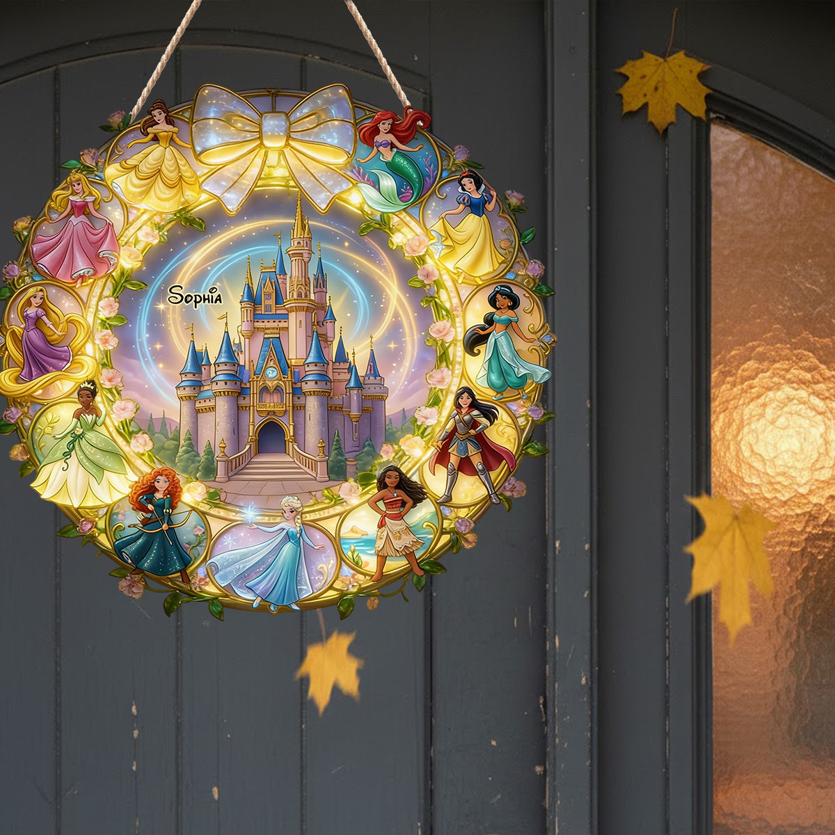 Magical Princess - Personalized Beautiful Princess LED Light Acrylic Sign