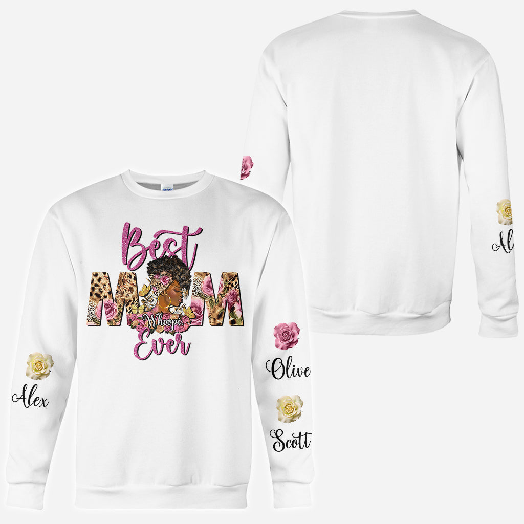 Proud Black Mom - Personalized African American All Over Shirt