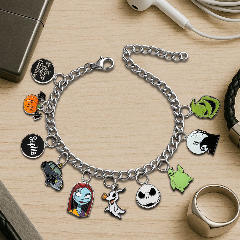 Nightmare On The Wrist - Personalized Nightmare Bracelet With Charms