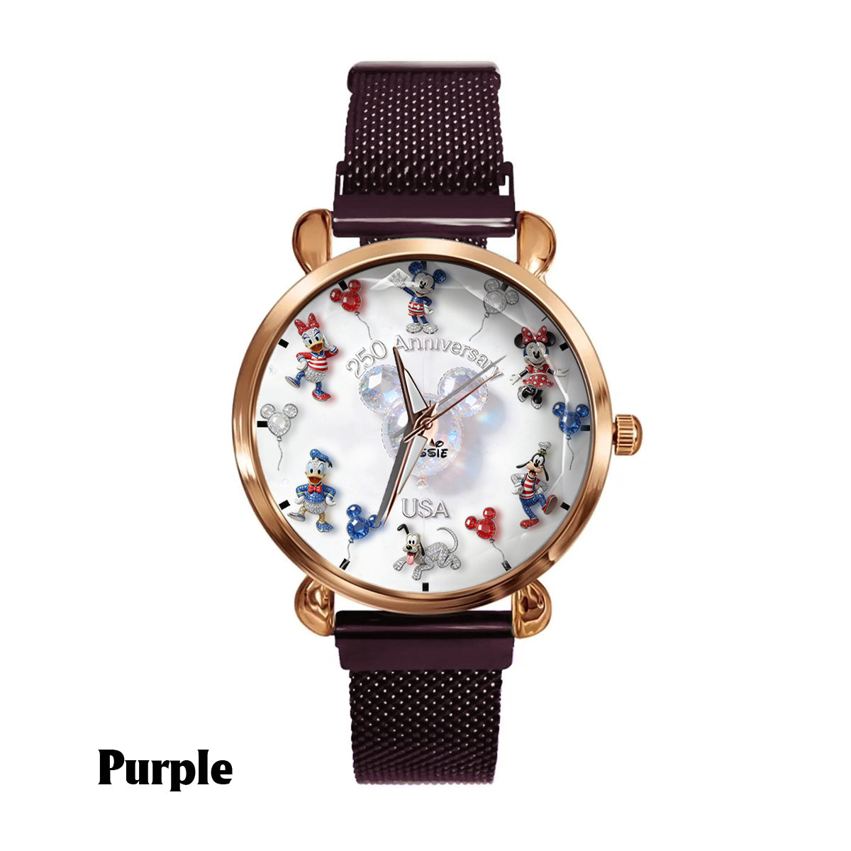 Friends 250 Anniversary - Personalized Mouse Women Hand Watch