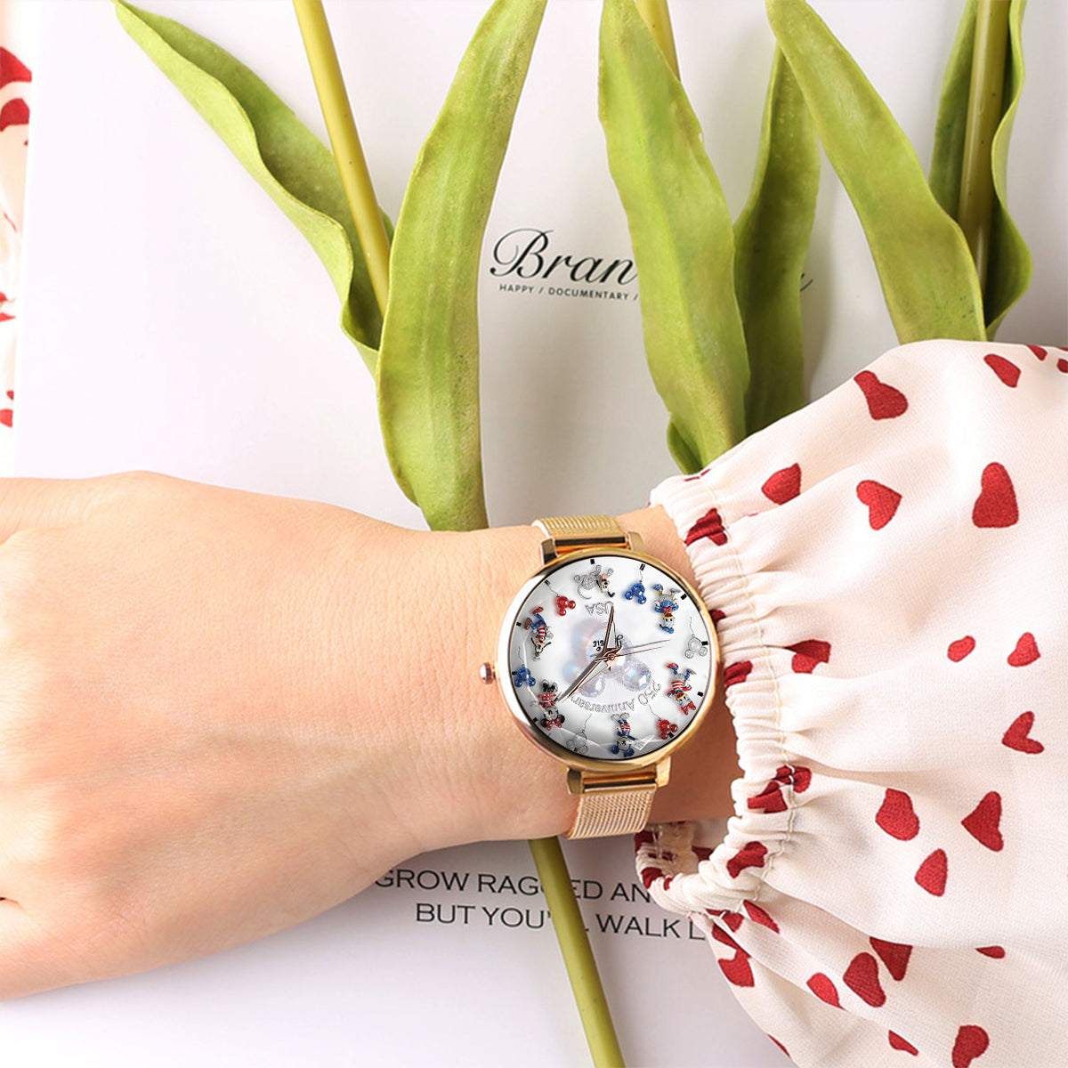Friends 250 Anniversary - Personalized Mouse Women Hand Watch
