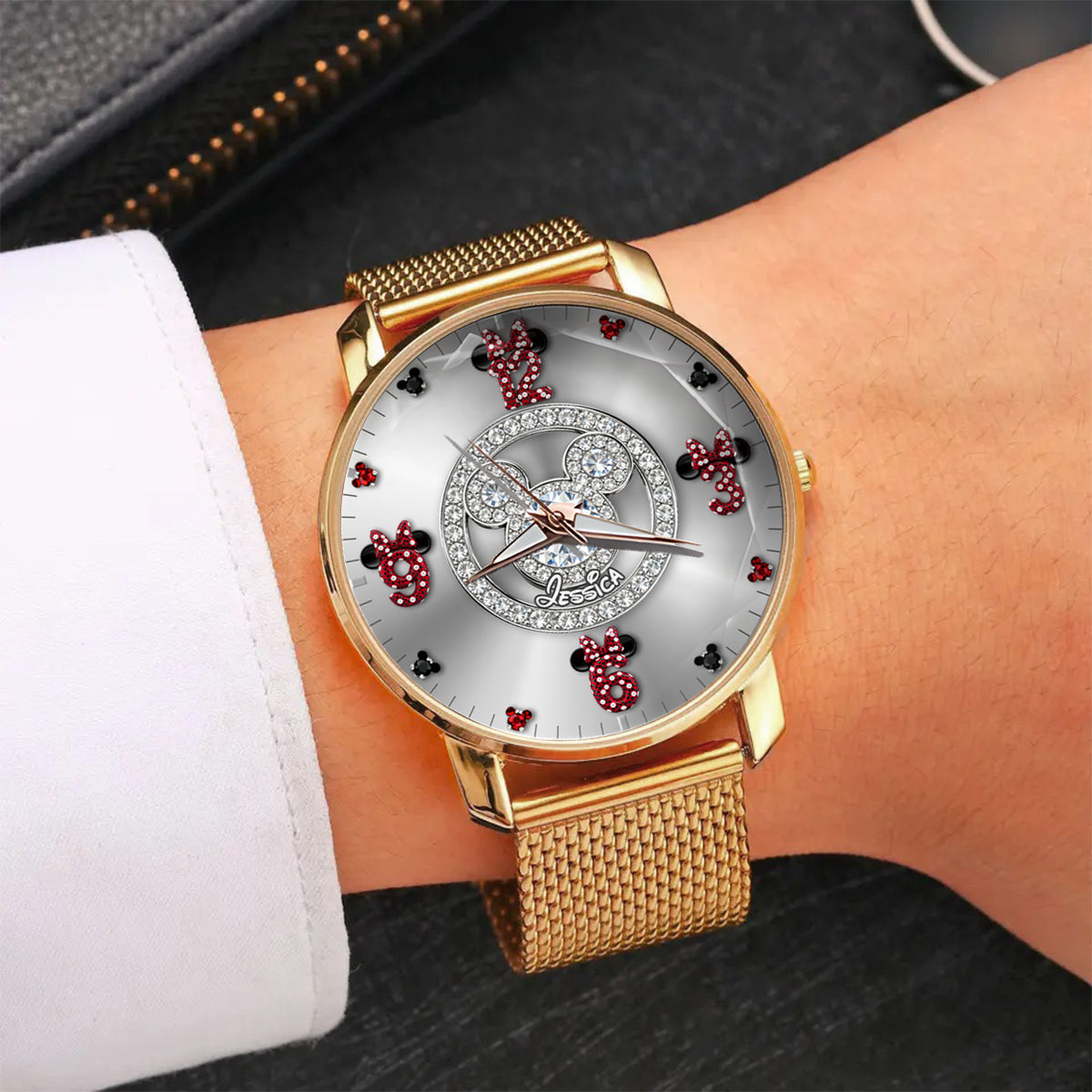 Magical World - Personalized Mouse Women Hand Watch