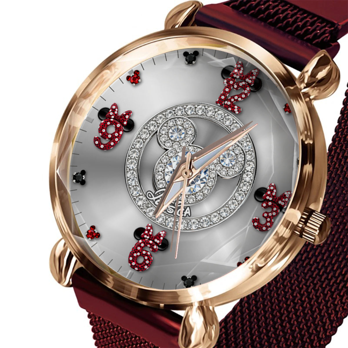 Magical World - Personalized Mouse Women Hand Watch
