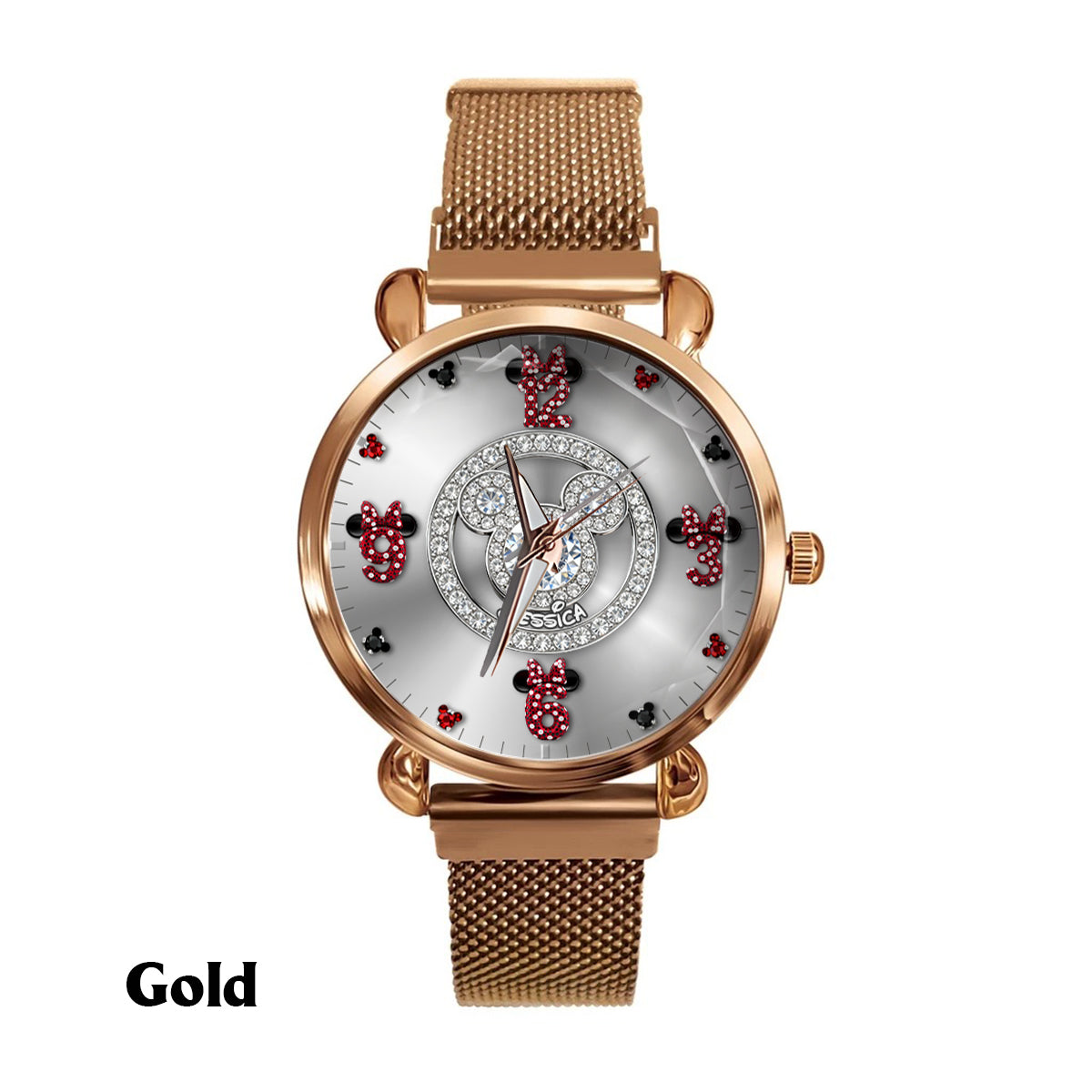 Magical World - Personalized Mouse Women Hand Watch