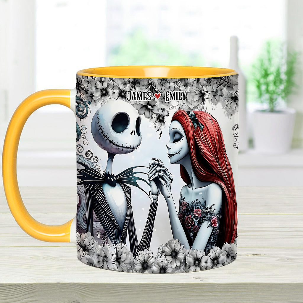 Till Death Do Us Part - Personalized Nightmare Accent Mug