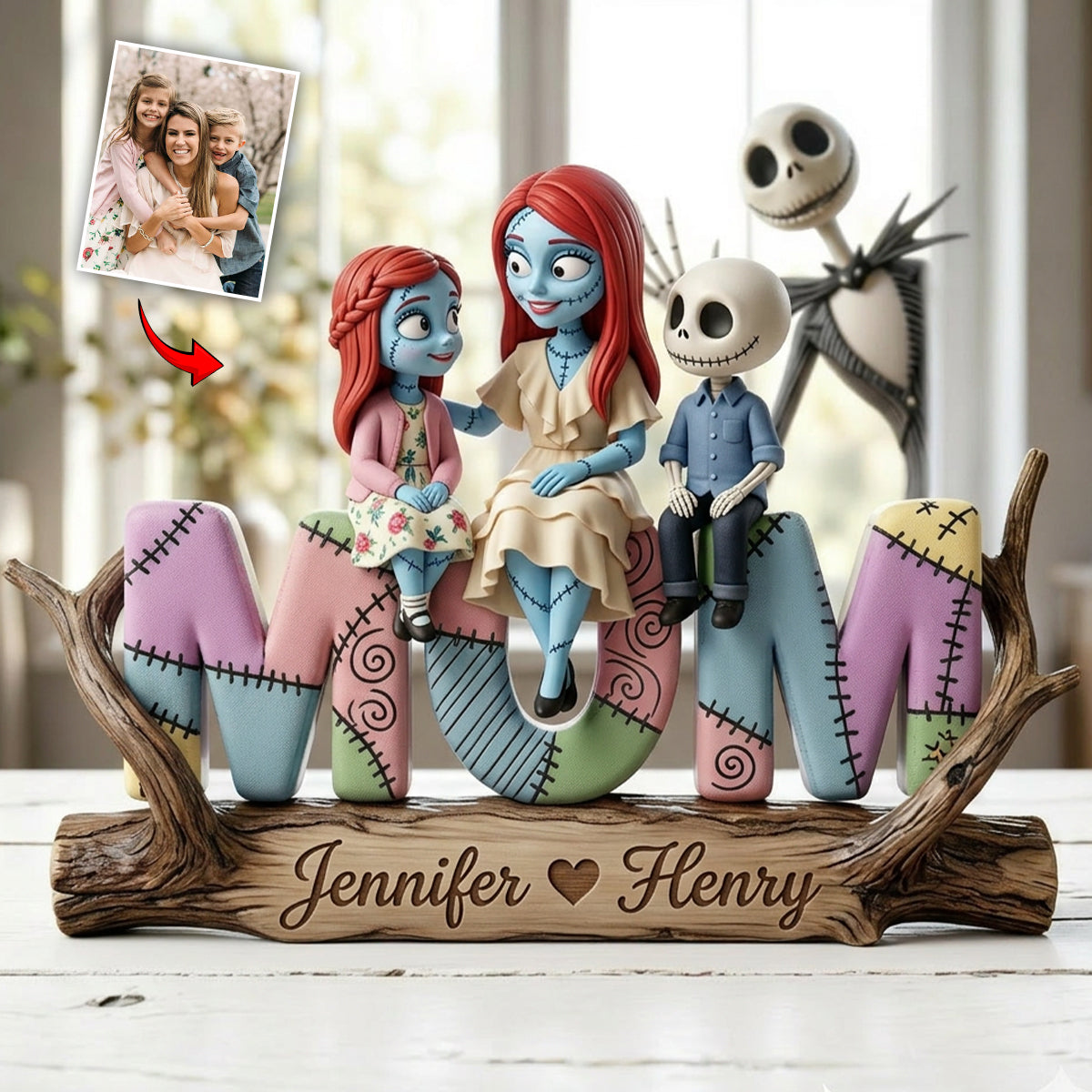 Mother Of Nightmares - Personalized Nightmare Custom Shaped Acrylic Plaque