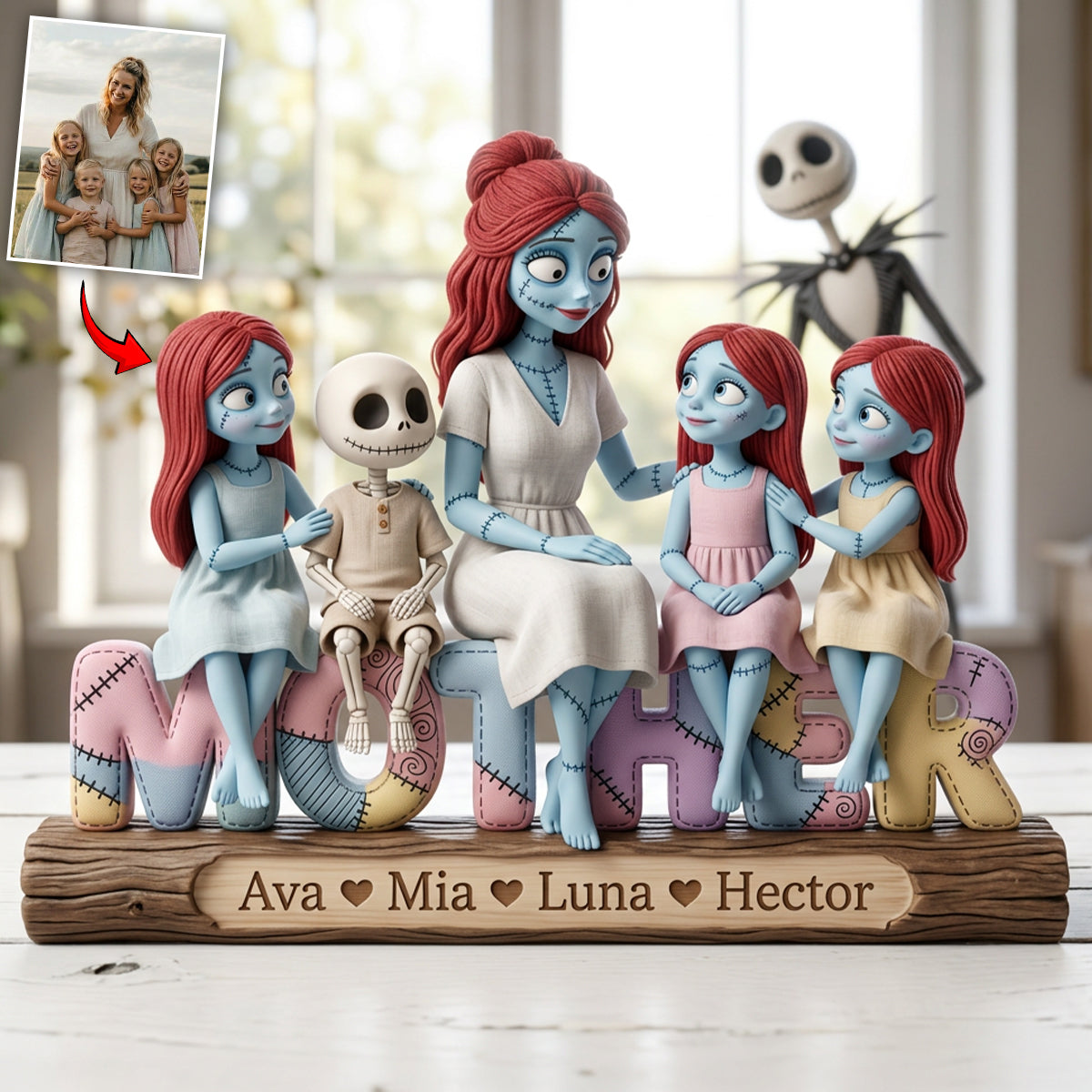 Mother Of Nightmares - Personalized Nightmare Custom Shaped Acrylic Plaque
