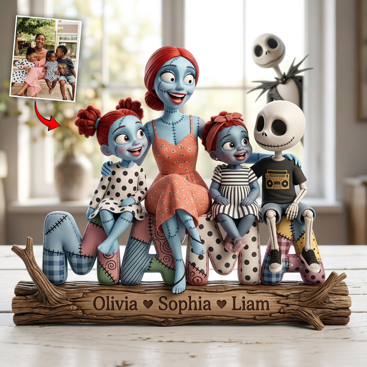 Mother Of Nightmares - Personalized Nightmare Custom Shaped Acrylic Plaque
