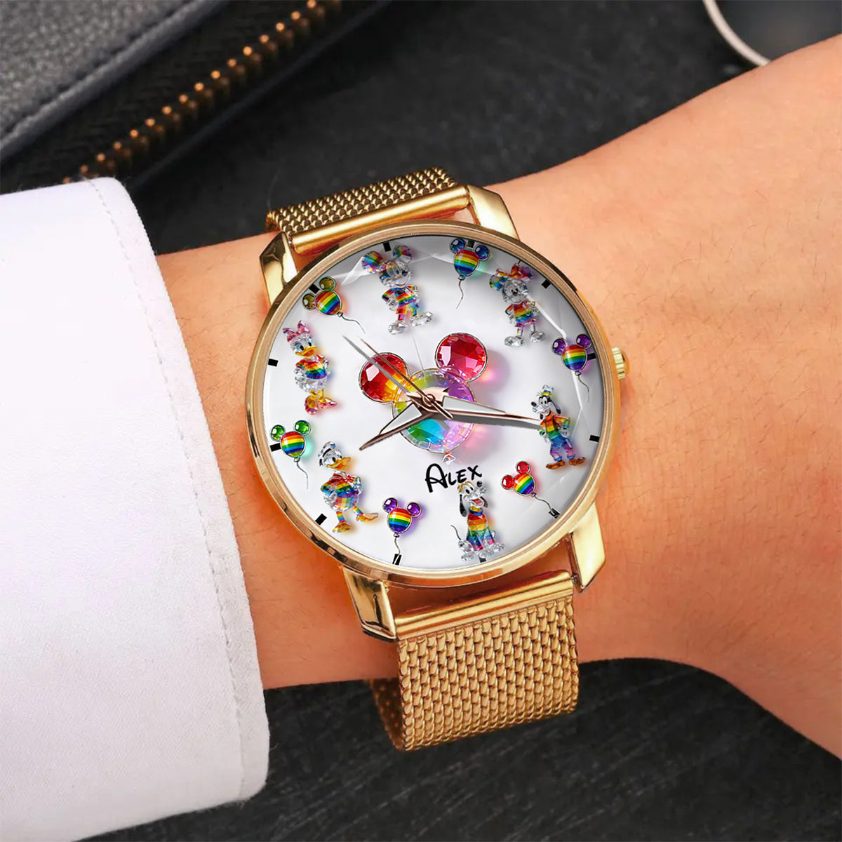 Love Is Love Pride - Personalized LGBT Support Women Hand Watch