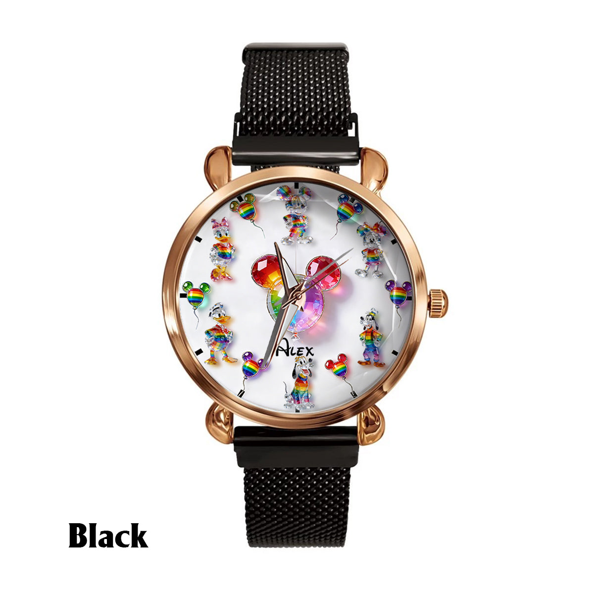 Love Is Love Pride - Personalized LGBT Support Women Hand Watch