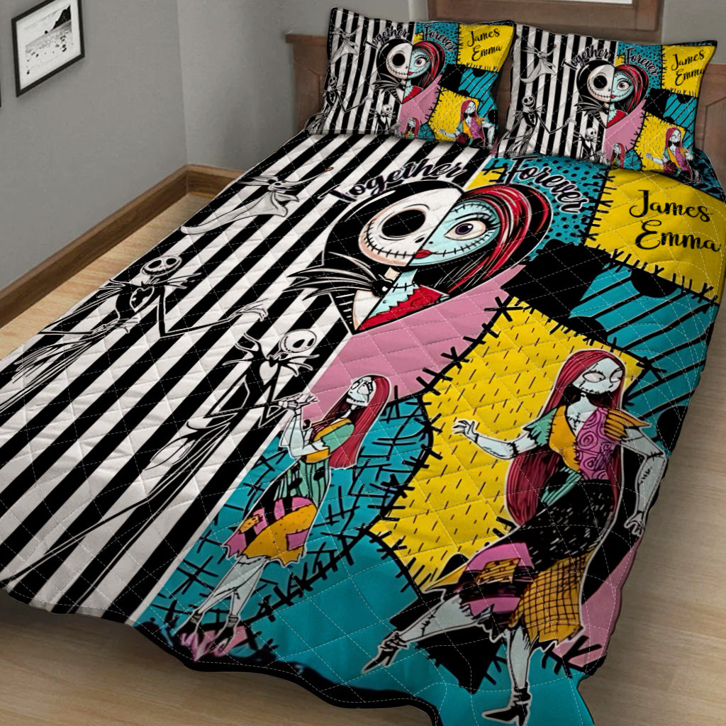 Together Forever - Personalized Nightmare Quilt Set