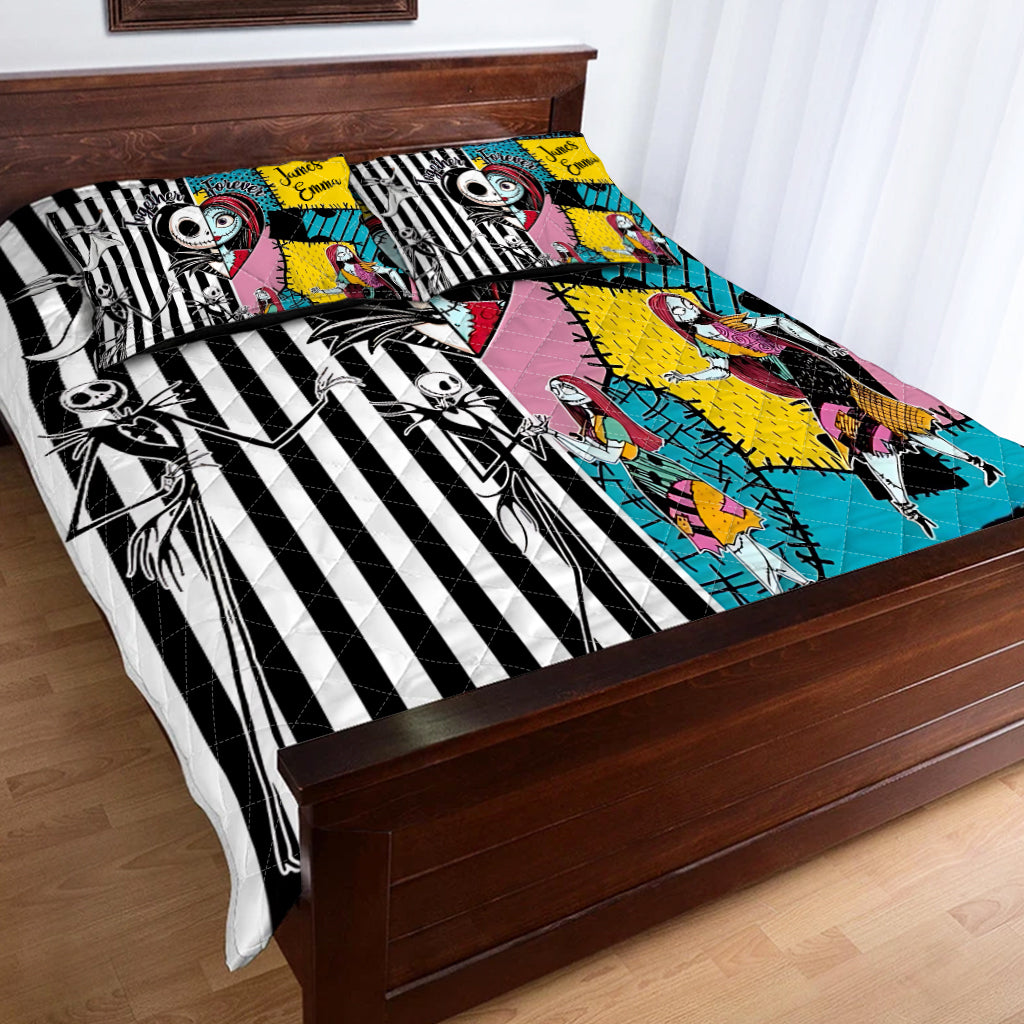 Together Forever - Personalized Nightmare Quilt Set