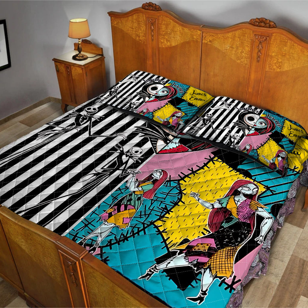 Together Forever - Personalized Nightmare Quilt Set