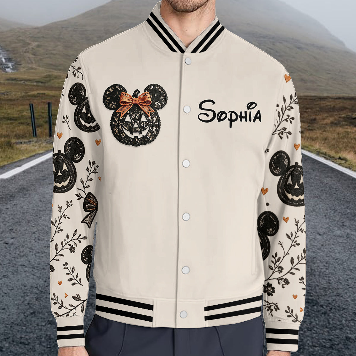 Belive In Magic - Personalized Mouse Varsity Jacket