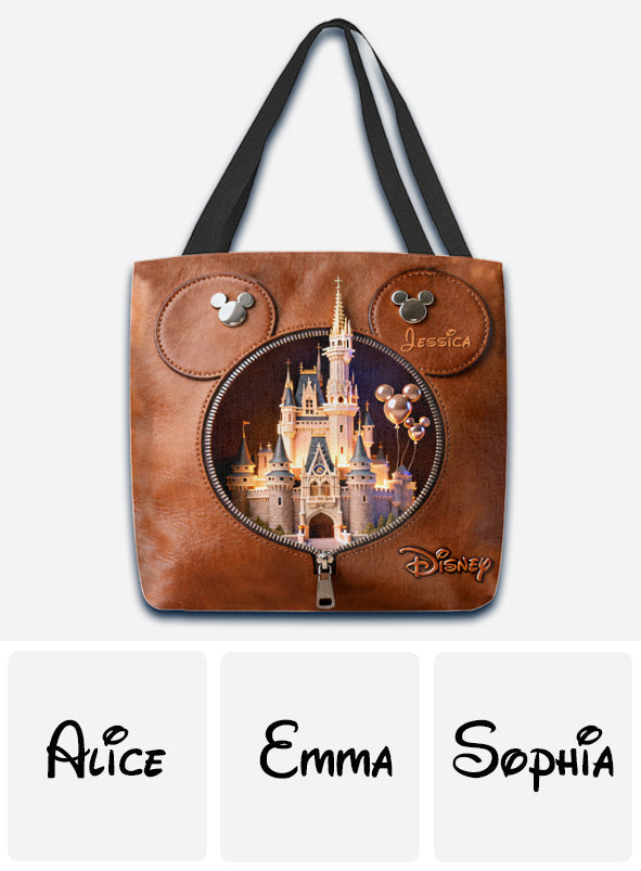 The Magical Castle - Personalized Mouse Tote Bag