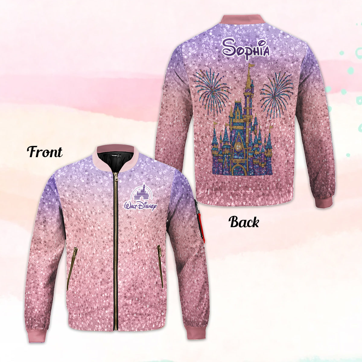 Magical Day - Personalized Mouse Bomber Jacket