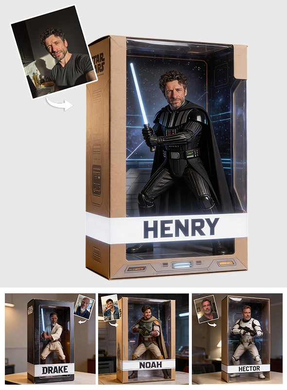 Custom Any Photo The Force - Personalized The Force Custom Shaped Acrylic Plaque