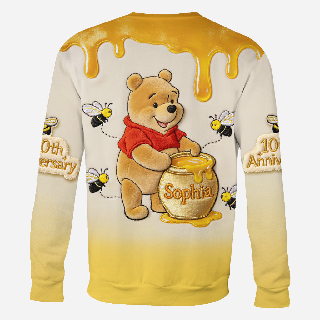 Honey Bear 100th Anniversary - Personalized Mouse All Over Shirt
