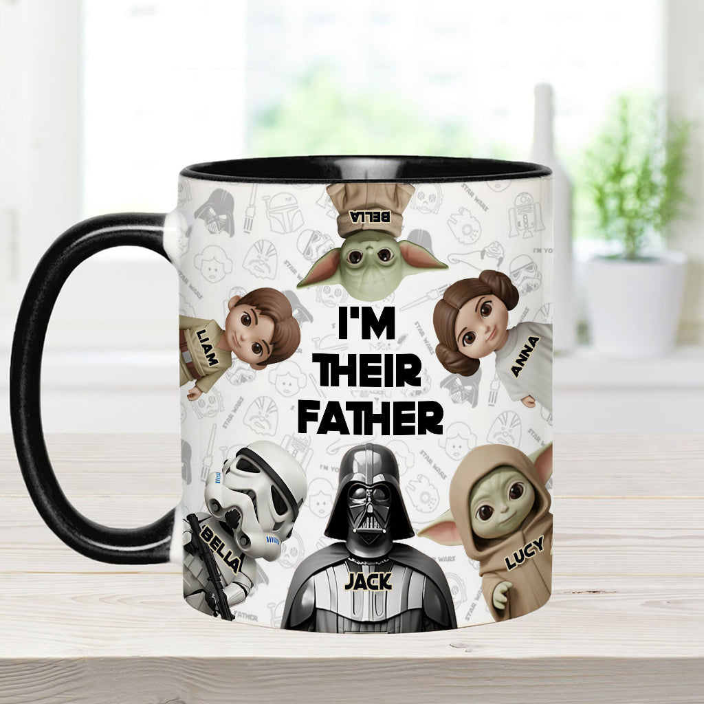 I'm Their Father - Personalized The Force Accent Mug