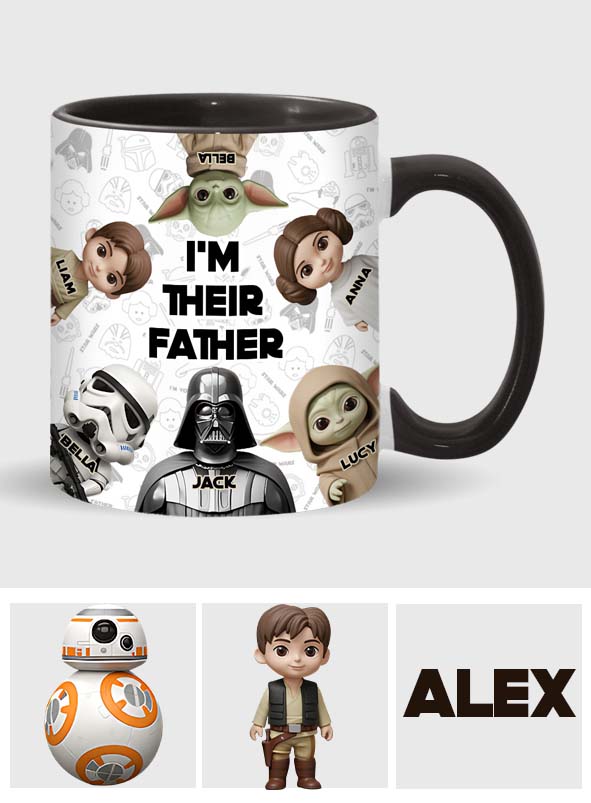 I'm Their Father - Personalized The Force Accent Mug