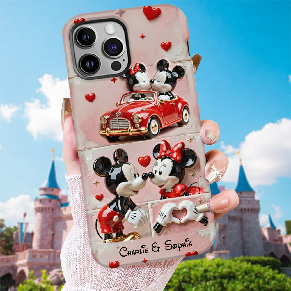 Happily Ever After - Personalized Mouse Full Print Phone Case