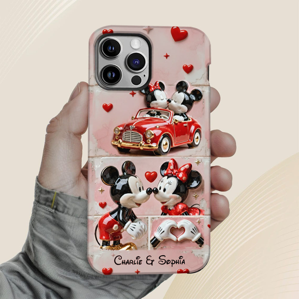 Happily Ever After - Personalized Mouse Full Print Phone Case