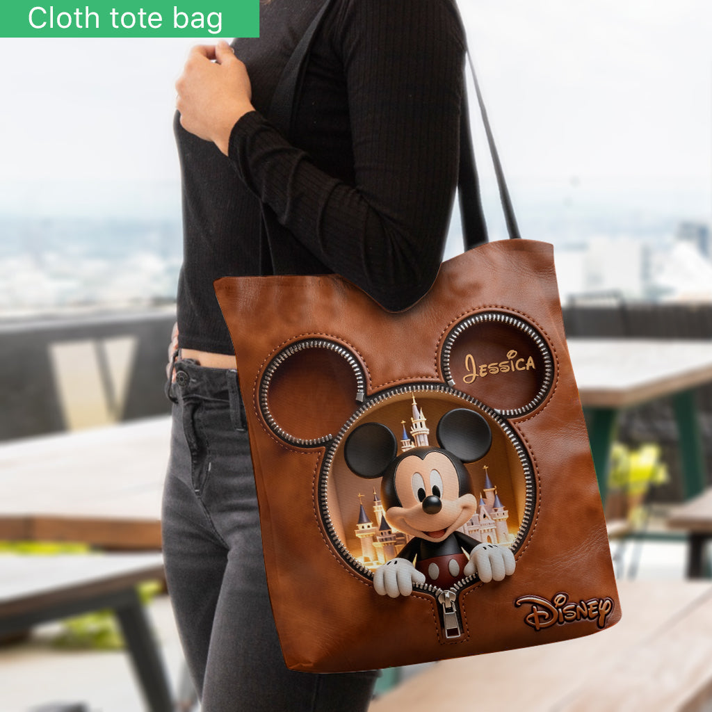 The Magical Castle - Personalized Mouse Tote Bag