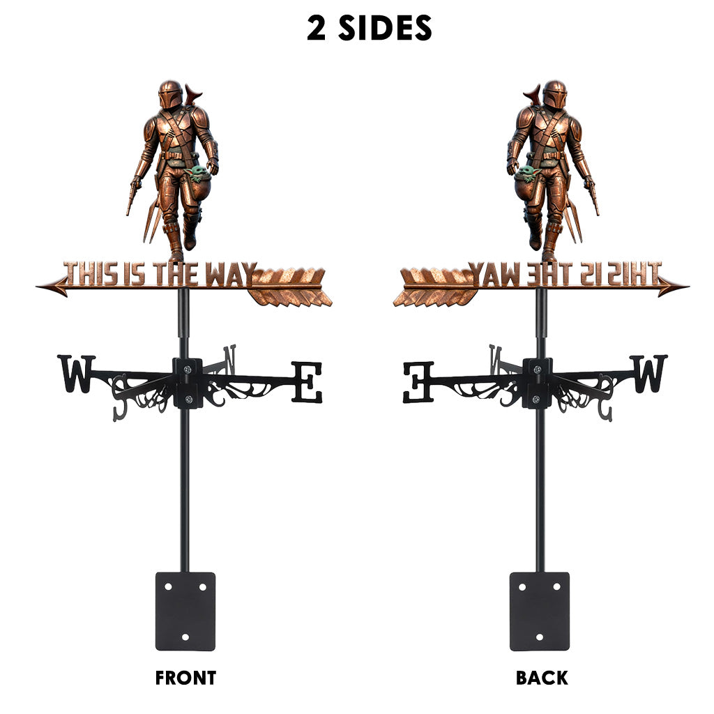 This Is The Way - The Force Weather Vane