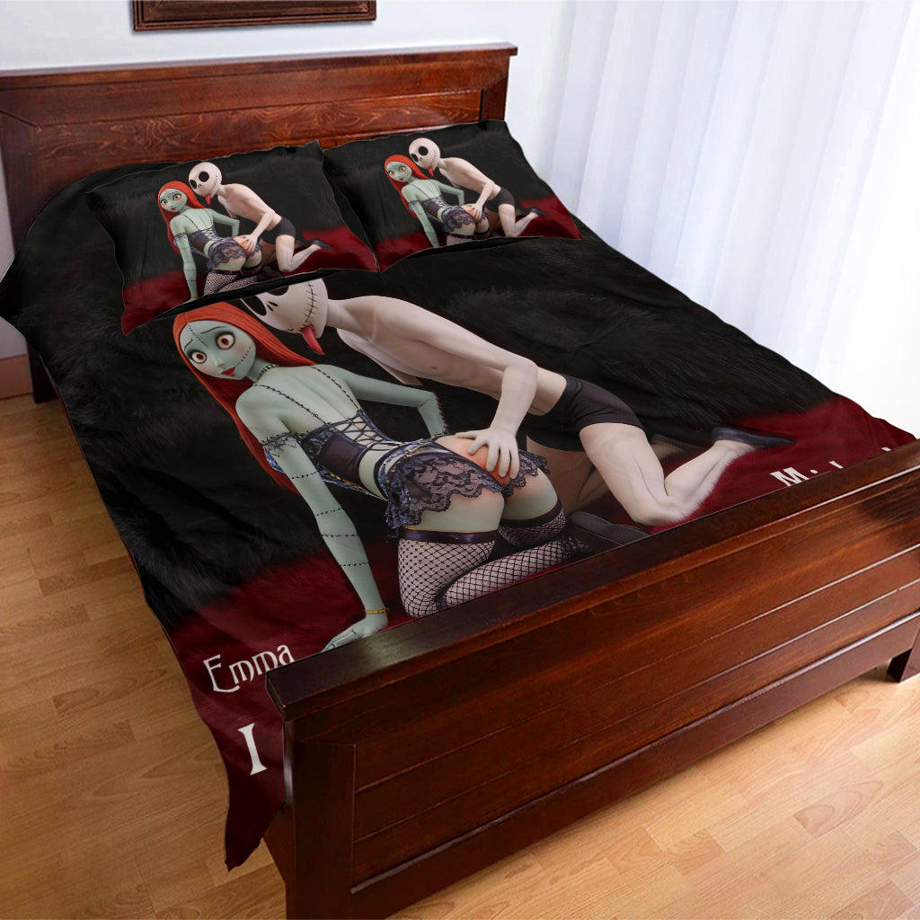 I Licked It So It's Mine - Personalized Nightmare Bedding Set