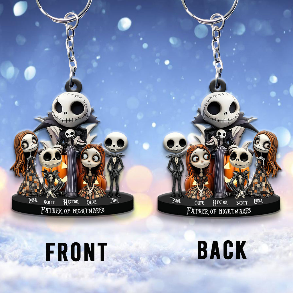 Father Of Nightmares - Personalized Nightmare Keychain