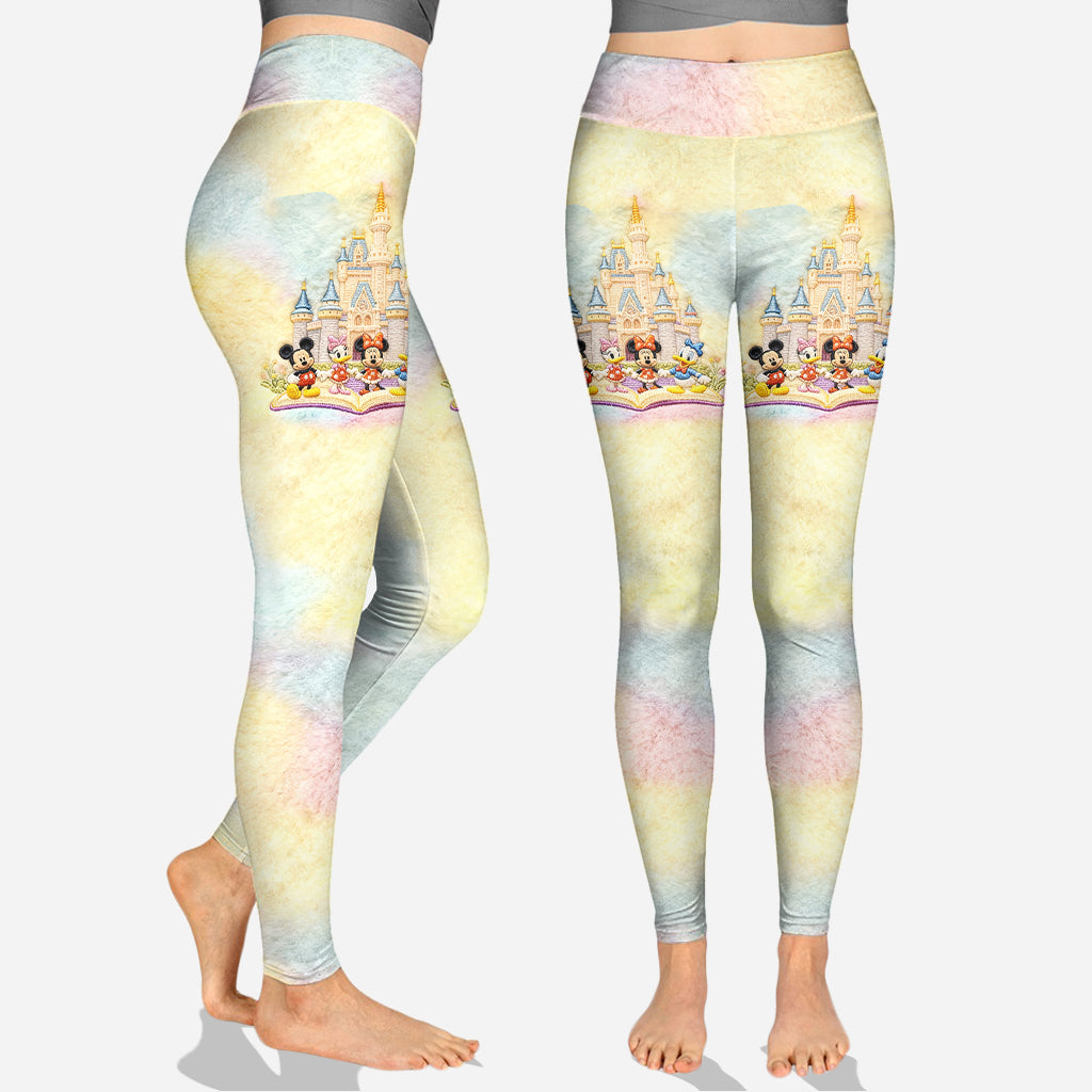 Colorful Castle - Personalized Mouse Hoodie and Leggings