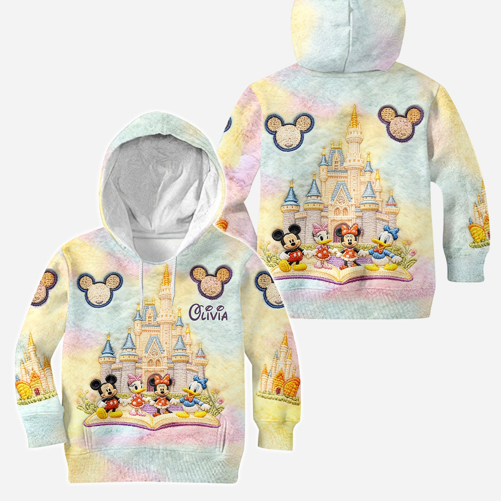 Colorful Castle - Personalized Mouse Hoodie and Leggings