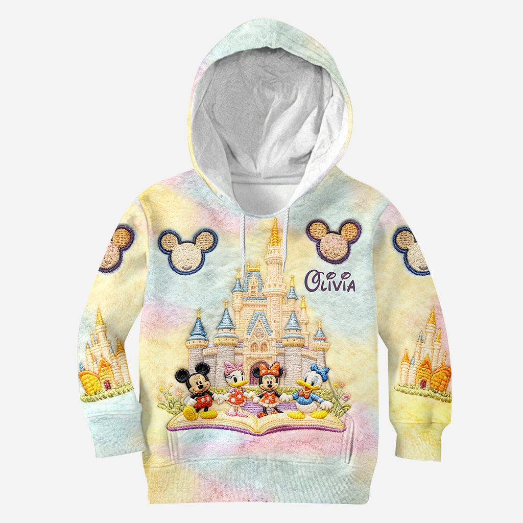 Colorful Castle - Personalized Mouse Hoodie and Leggings