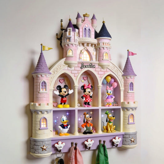 Friends - Personalized Mouse Custom Shaped Hanging Rack