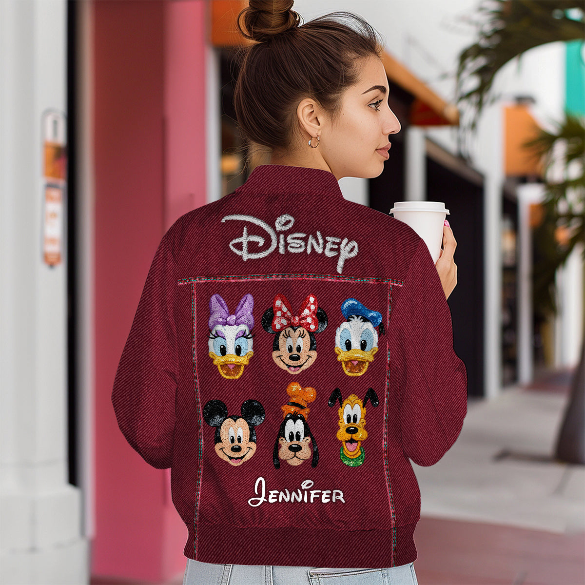 Friends - Personalized Mouse Bomber Jacket