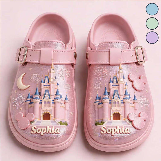 Believe In Magic - Personalized Dream Trip Clogs With Arch Support
