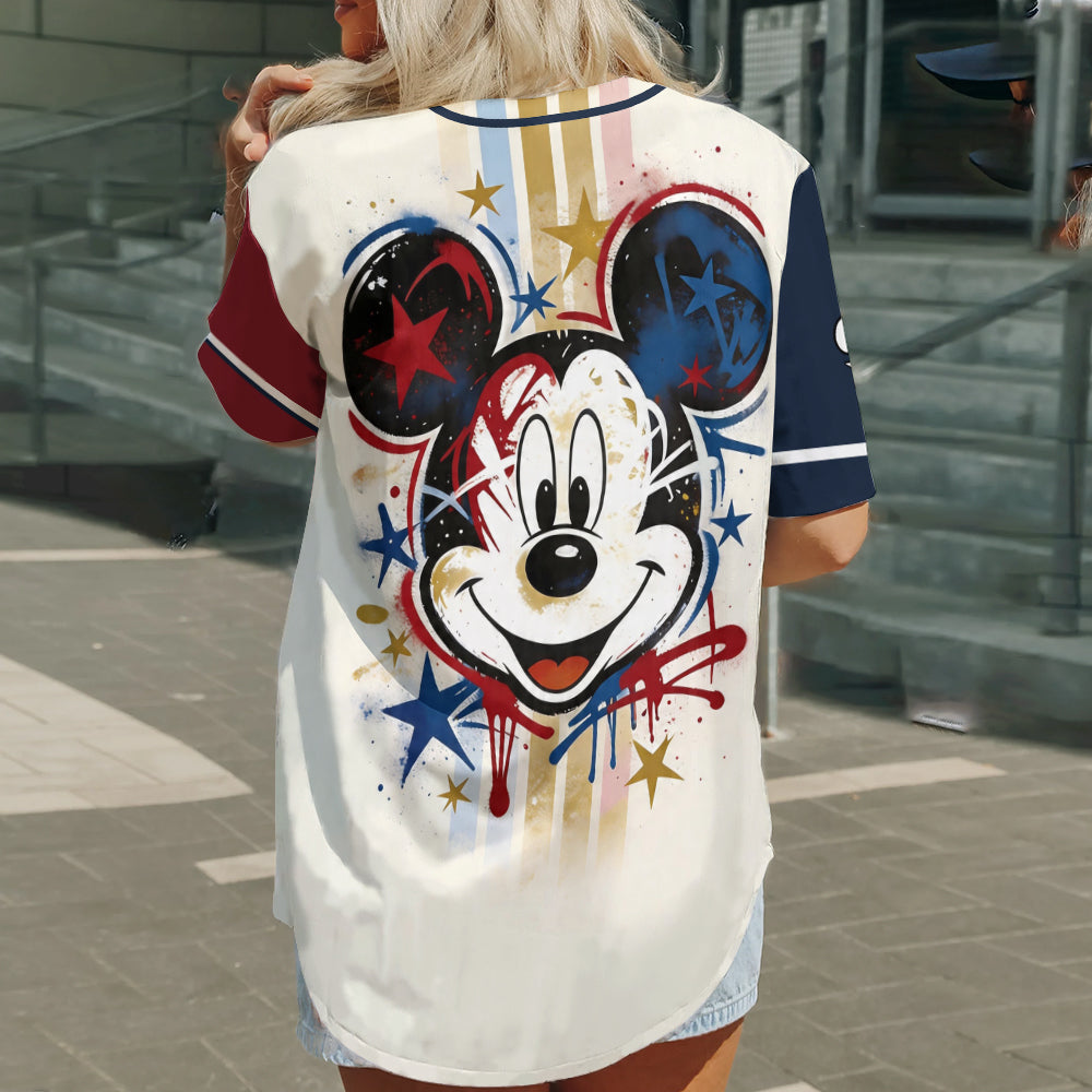 USA 250th Anniversary - Personalized Mouse Baseball Jersey
