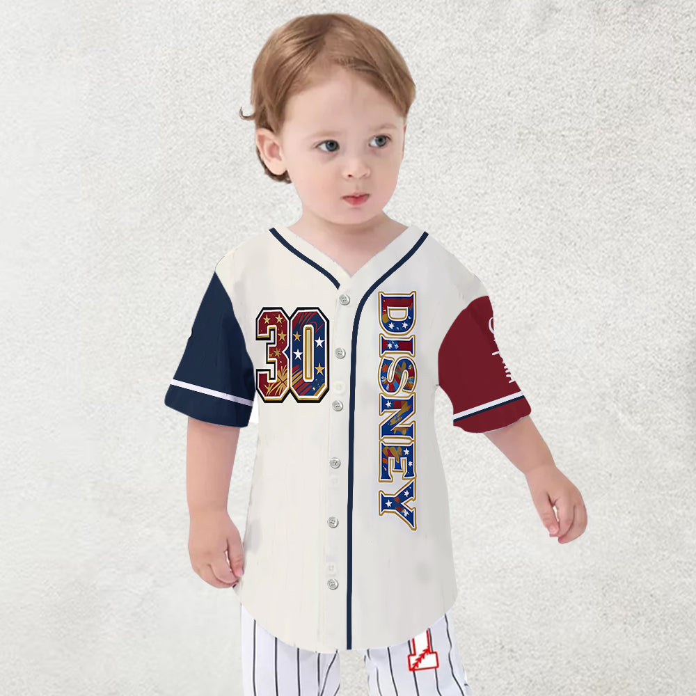 USA 250th Anniversary - Personalized Mouse Baseball Jersey
