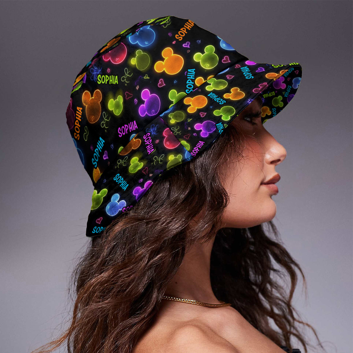 Magical Dream Suitable to Go Out - Personalized Mouse Bucket Hat