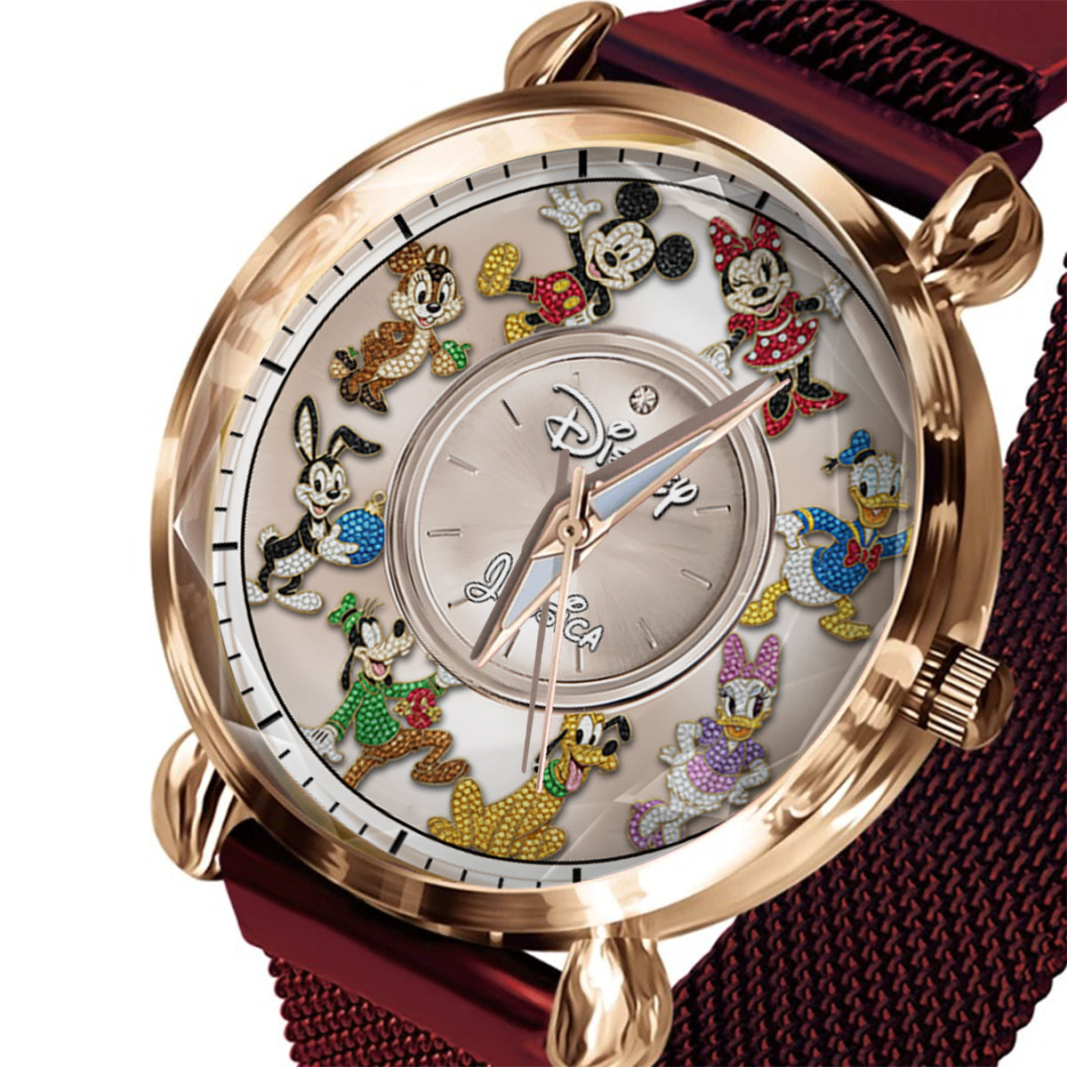 Magical Friends - Personalized Mouse Women Hand Watch