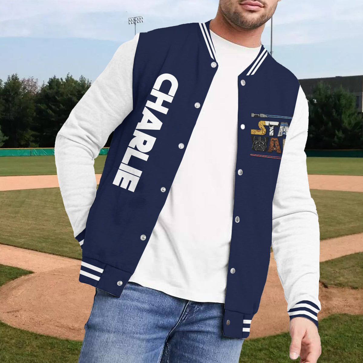The Force - Personalized The Force Varsity Jacket