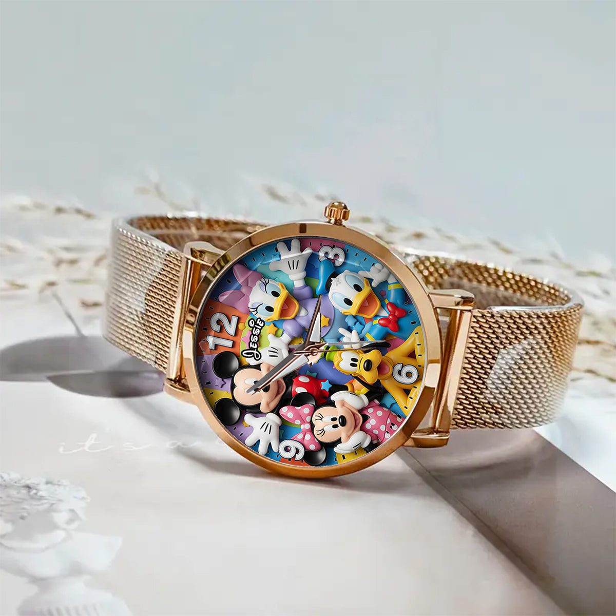 Magical Moments - Personalized Mouse Women Hand Watch