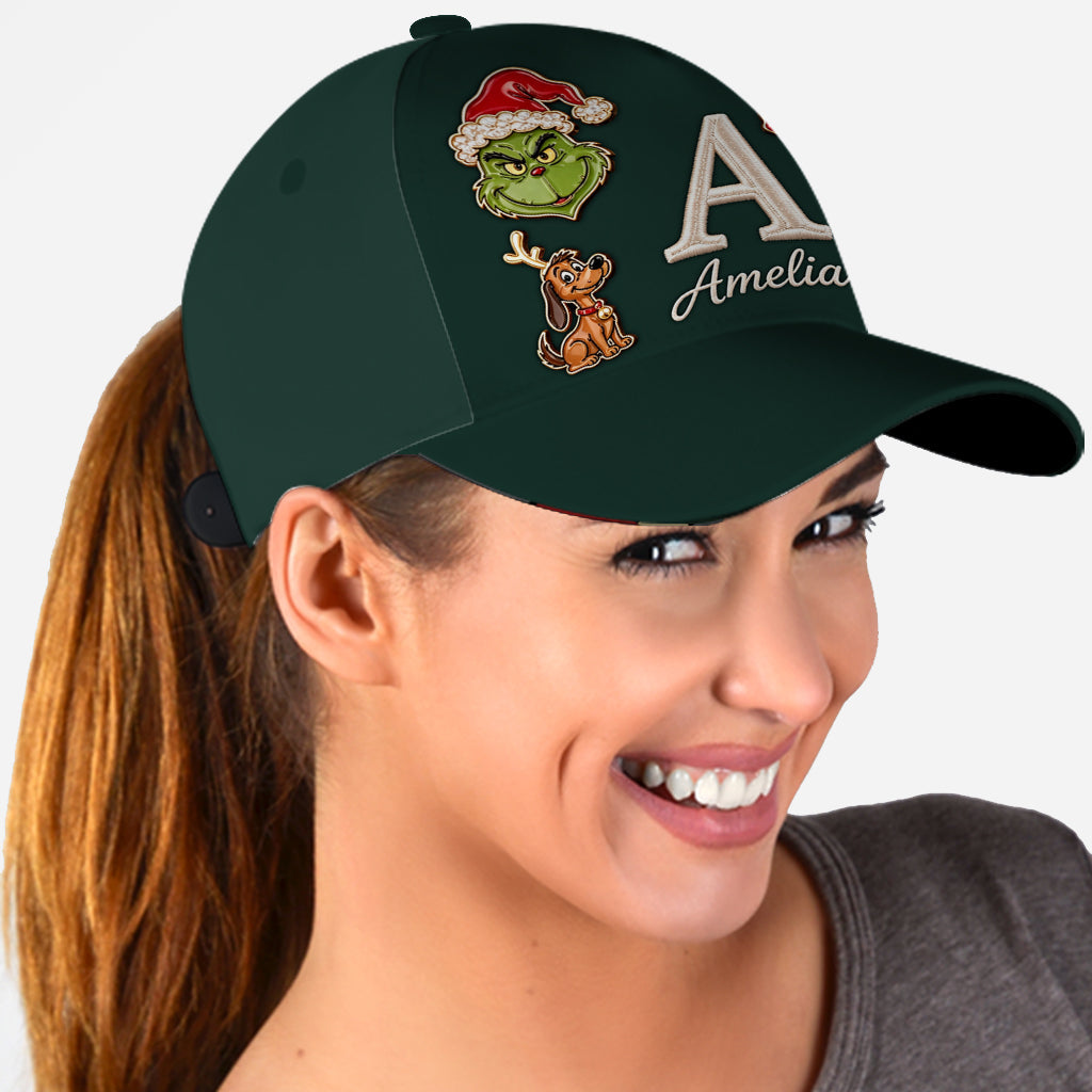 Naughty - Personalized Stole Christmas Classic Cap